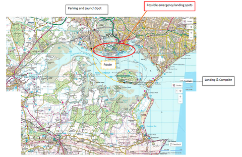 Poole Harbour Brownsea Island Map